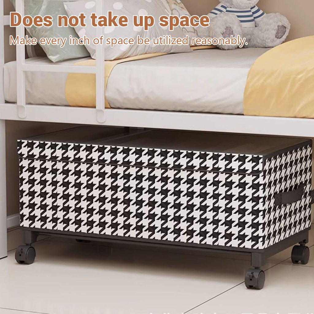 Wheeled Under Bed Storage Box Two Sizes Set | StorageOZ