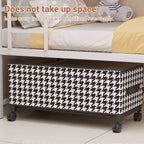 Wheeled Under Bed Storage Box Two Sizes Set | StorageOZ
