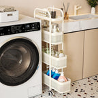 Pull Out Narrow Storage Cart Two Colours | StorageOZ