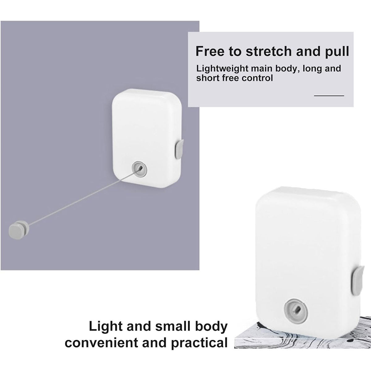 Retractable Wall Clothesline 4.3m Two Colours | StorageOZ