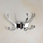 Folding Swivel Wall Hook Two Finishes Set | StorageOZ