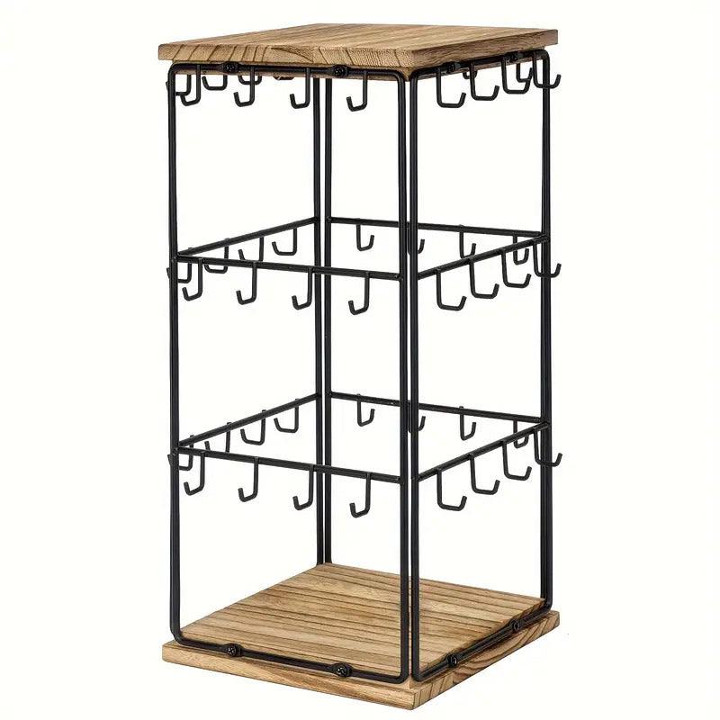 3 Tier Earring Stand Holds 48 Pairs Two Colours | StorageOZ