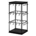 3 Tier Earring Stand Holds 48 Pairs Two Colours | StorageOZ