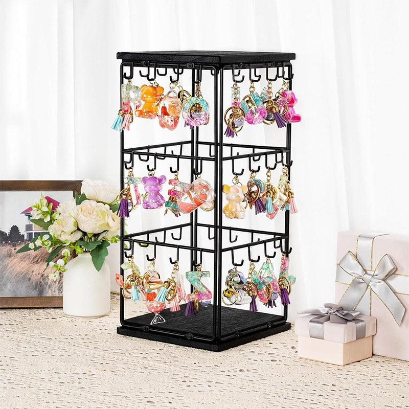 3 Tier Earring Stand Holds 48 Pairs Two Colours | StorageOZ