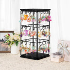 3 Tier Earring Stand Holds 48 Pairs Two Colours | StorageOZ