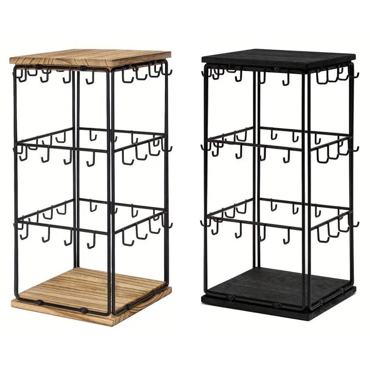 3 Tier Earring Stand Holds 48 Pairs Two Colours | StorageOZ