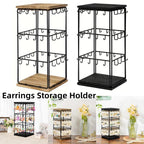 3 Tier Earring Stand Holds 48 Pairs Two Colours | StorageOZ