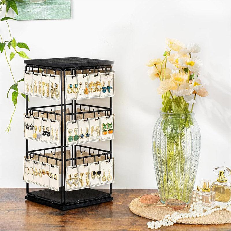 3 Tier Earring Stand Holds 48 Pairs Two Colours | StorageOZ