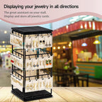 3 Tier Earring Stand Holds 48 Pairs Two Colours | StorageOZ