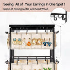 3 Tier Earring Stand Holds 48 Pairs Two Colours | StorageOZ