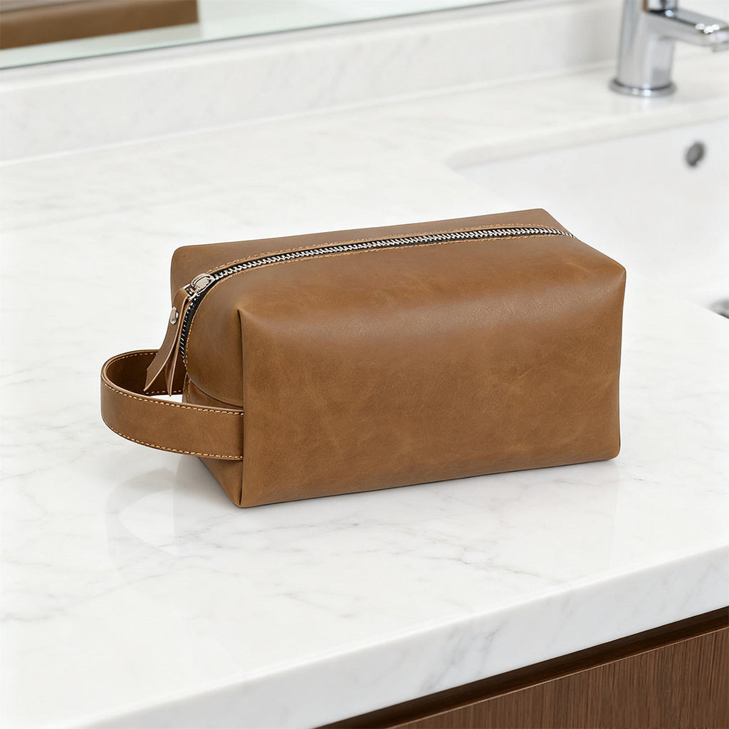 Retro Makeup Toiletry Bag Multi-Pocket for Travel Daily Use Cosmetic Storage
