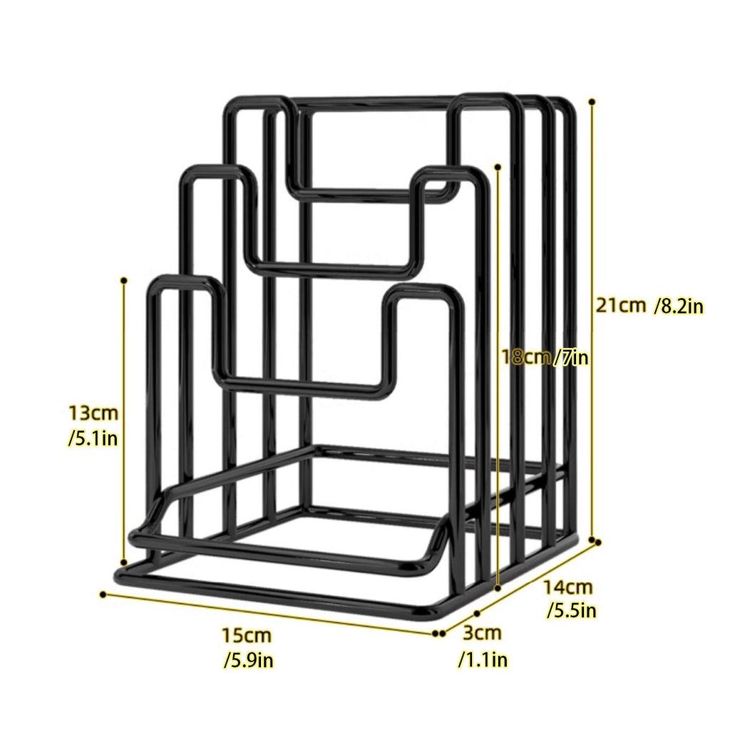2 Pcs Board Lid Racks Two Colours Organiser | StorageOZ