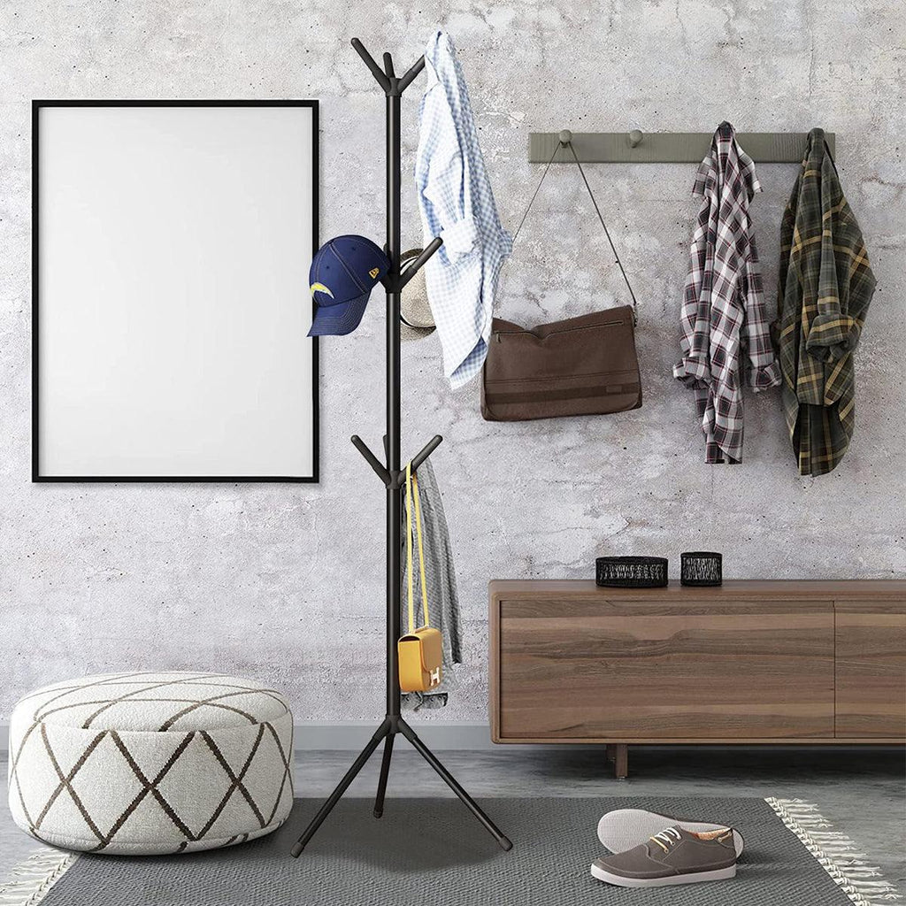 67 Inch Iron Tree Coat Rack Two Colours Set | StorageOZ