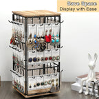Rotating Earring Display Stand Three Colours | StorageOZ