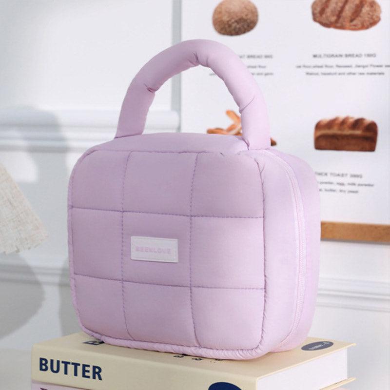 Fashion Handheld Cosmetic Bag Large Capacity Travel Storage Organizer Portable
