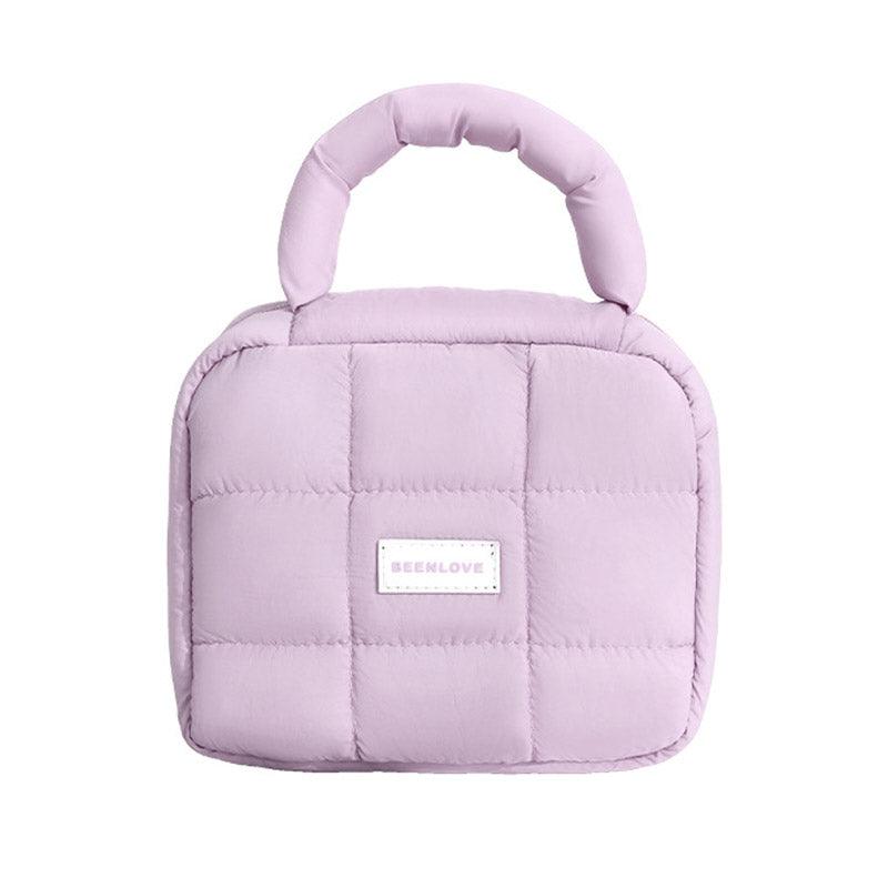 Fashion Handheld Cosmetic Bag Large Capacity Travel Storage Organizer Portable