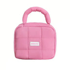 Quilted Travel Cosmetic Bag with Padded Handles | StorageOZ