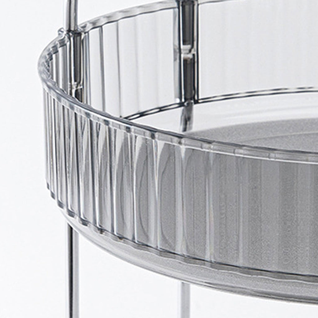 3 Tier Rotating Clear Rack Two Colours Set | StorageOZ
