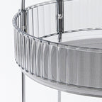 3 Tier Rotating Clear Rack Two Colours Set | StorageOZ