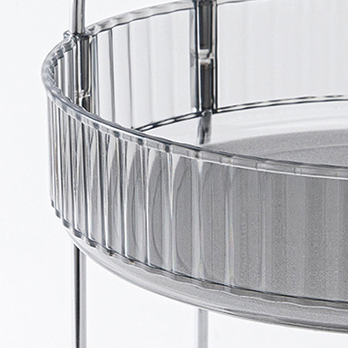 3 Tier Rotating Clear Rack Two Colours Set | StorageOZ