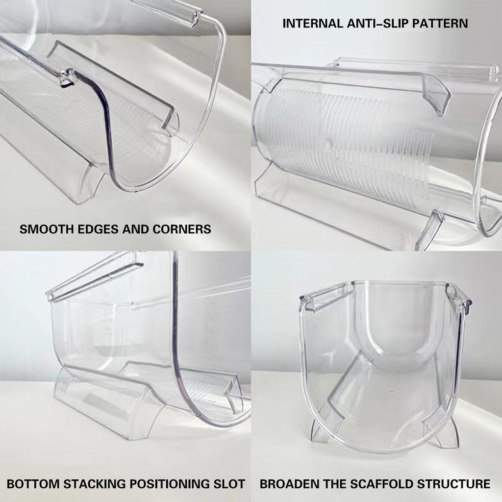 Clear Cup Storage Racks Two Layouts Rack | StorageOZ