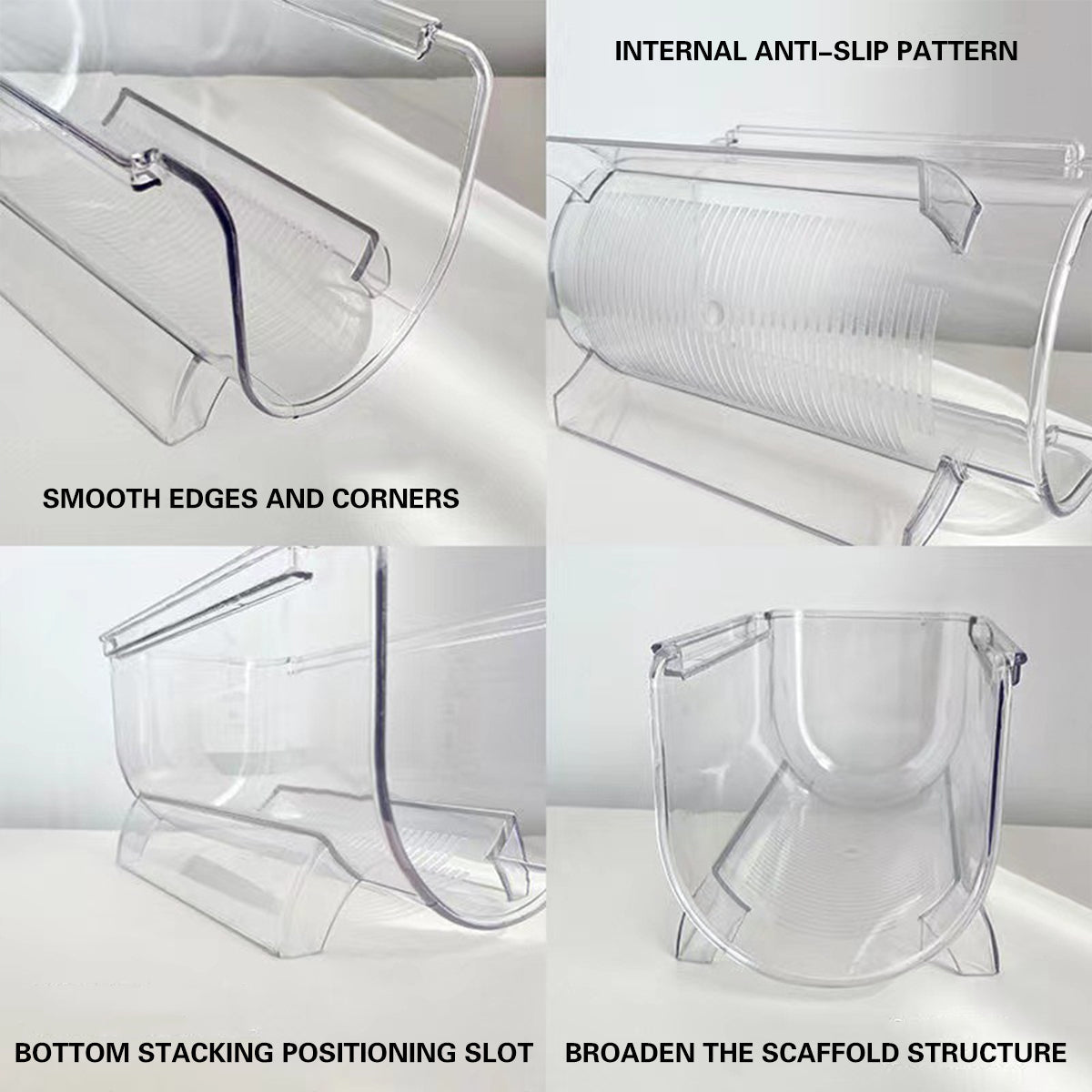 Clear Cup Storage Racks Two Layouts Rack | StorageOZ