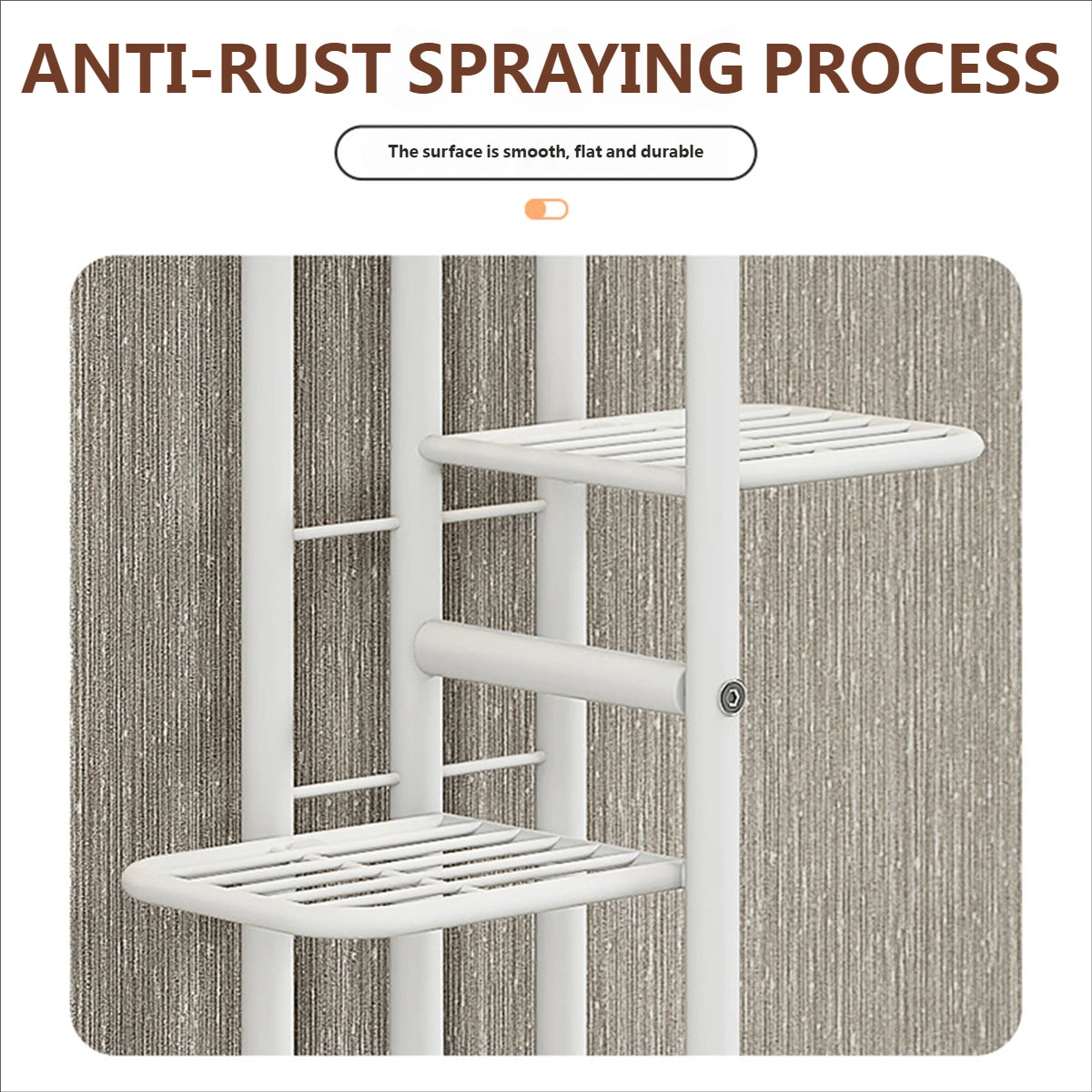 7 Tier Metal Plant Stand Two Colours Set | StorageOZ