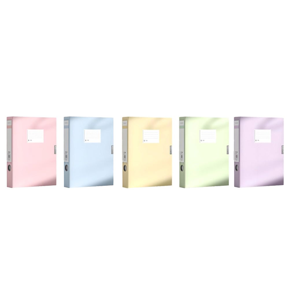 5 Colour File Boxes Two Spine Widths Set | StorageOZ