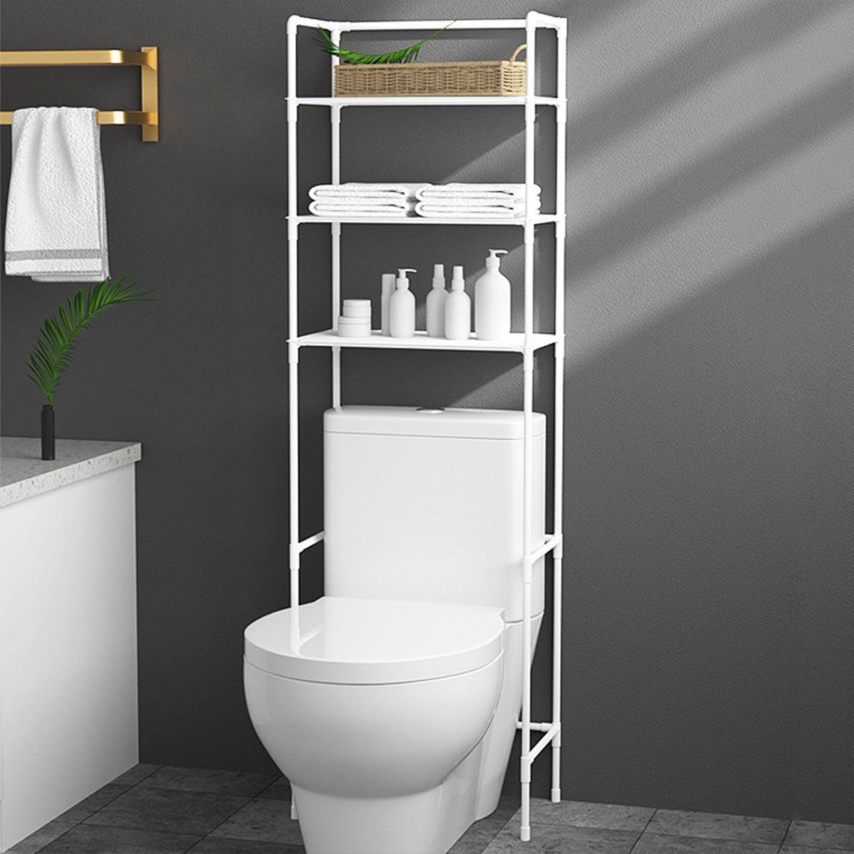Over Toilet Storage Rack 59 Inch Two Colours | StorageOZ