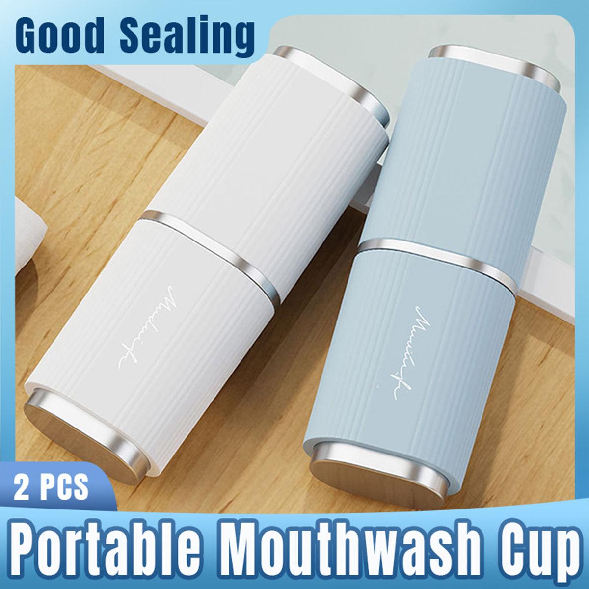 2 Pcs Travel Toiletry Cups Two Colours Set | StorageOZ