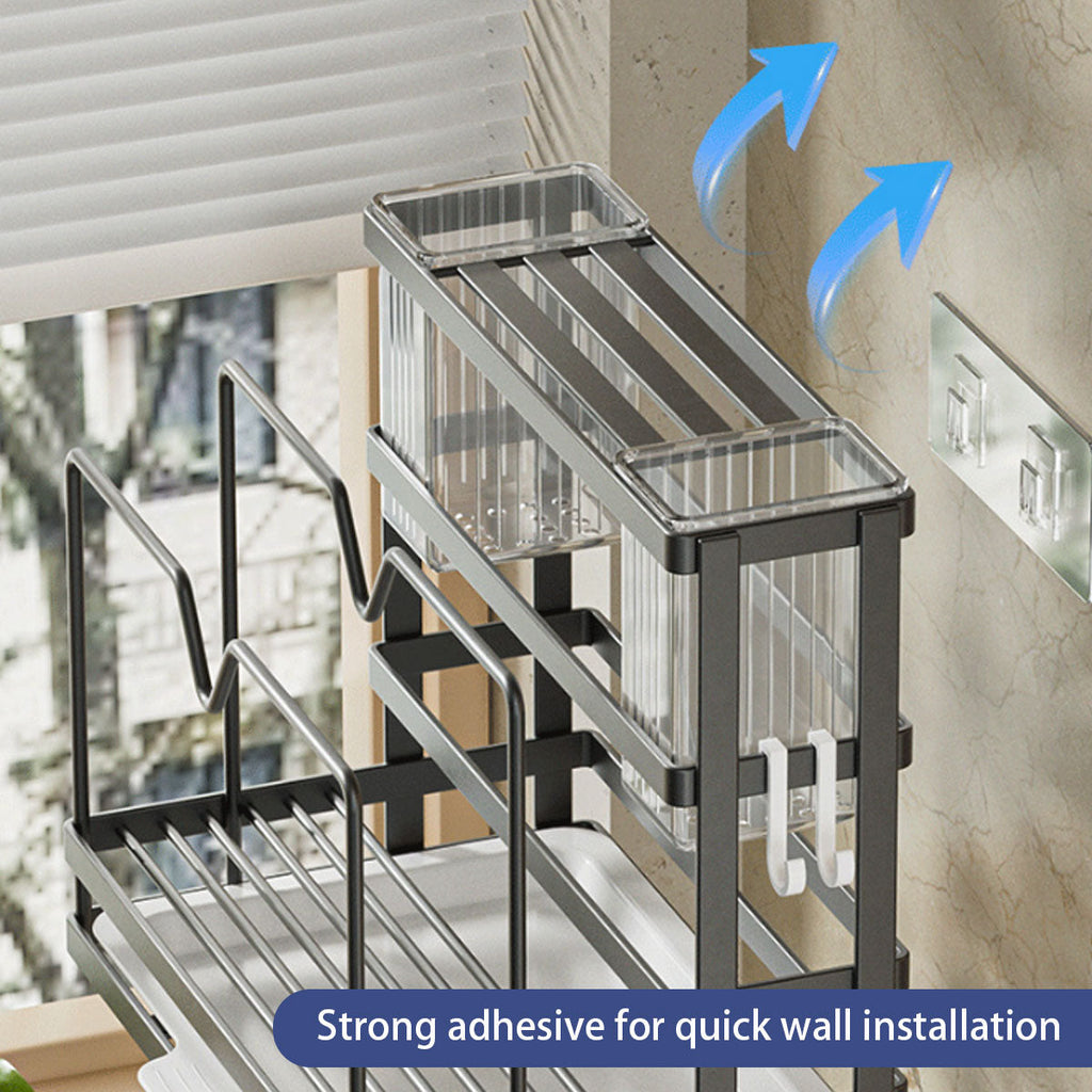 Carbon Steel Knife Rest Two Colours Rack | StorageOZ