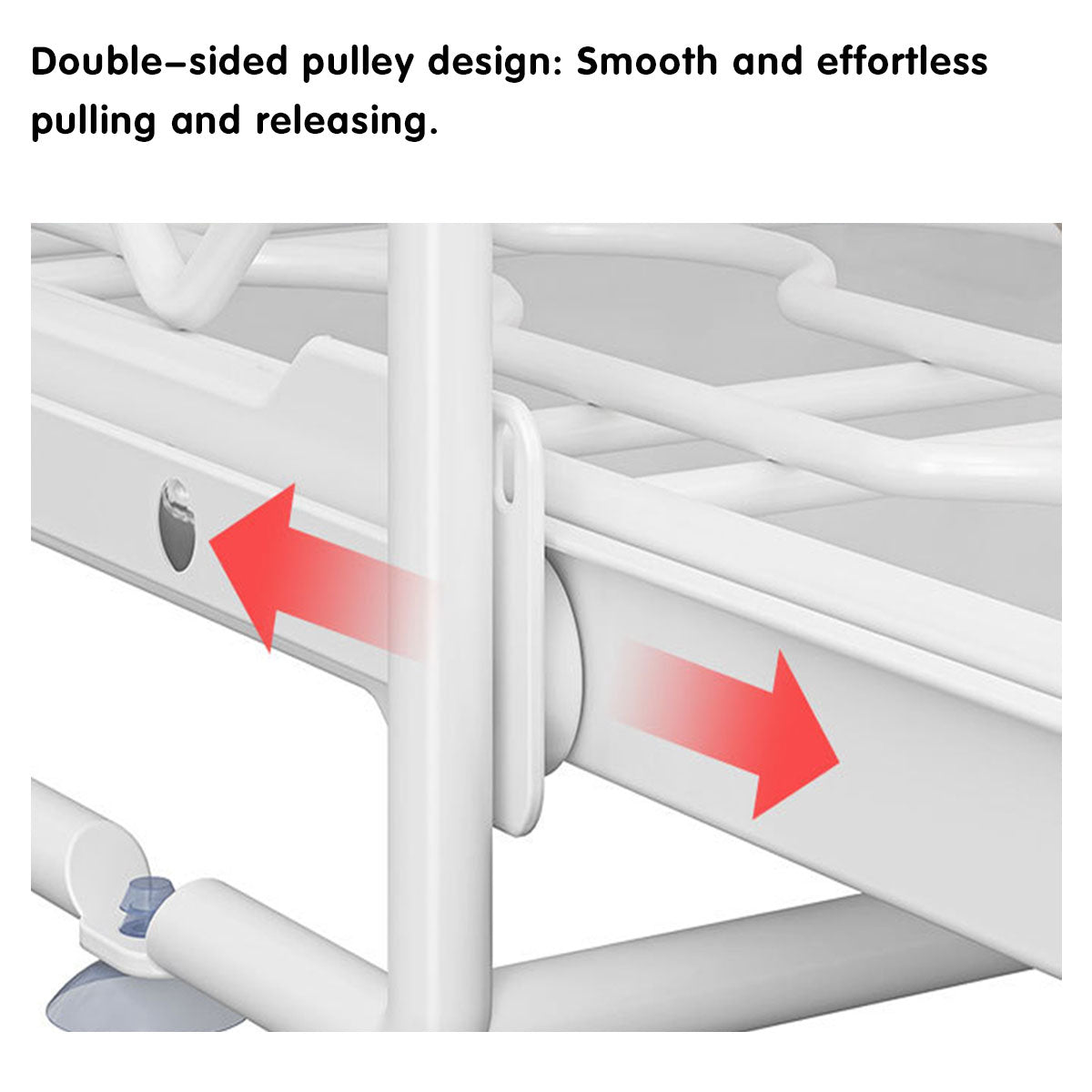 Pull Out Kitchen Cabinet Rack Two Colours | StorageOZ