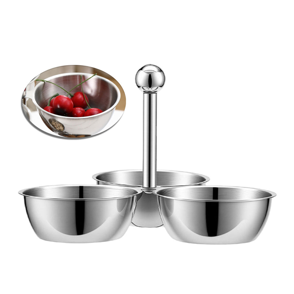 3 Bowl Snack Storage Rack Kitchen Organiser | StorageOZ