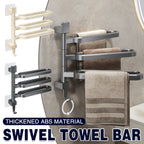 3 Arm Rotating Towel Rack Two Colours Set | StorageOZ