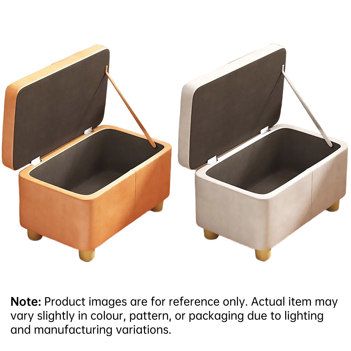 Fabric Storage Stool Two Colours Organiser | StorageOZ