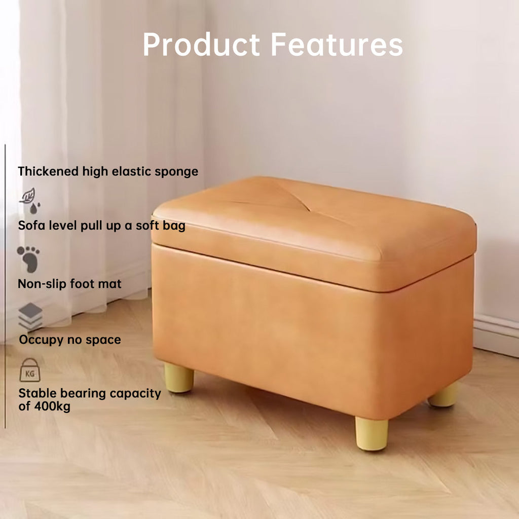 Fabric Storage Stool Two Colours Organiser | StorageOZ