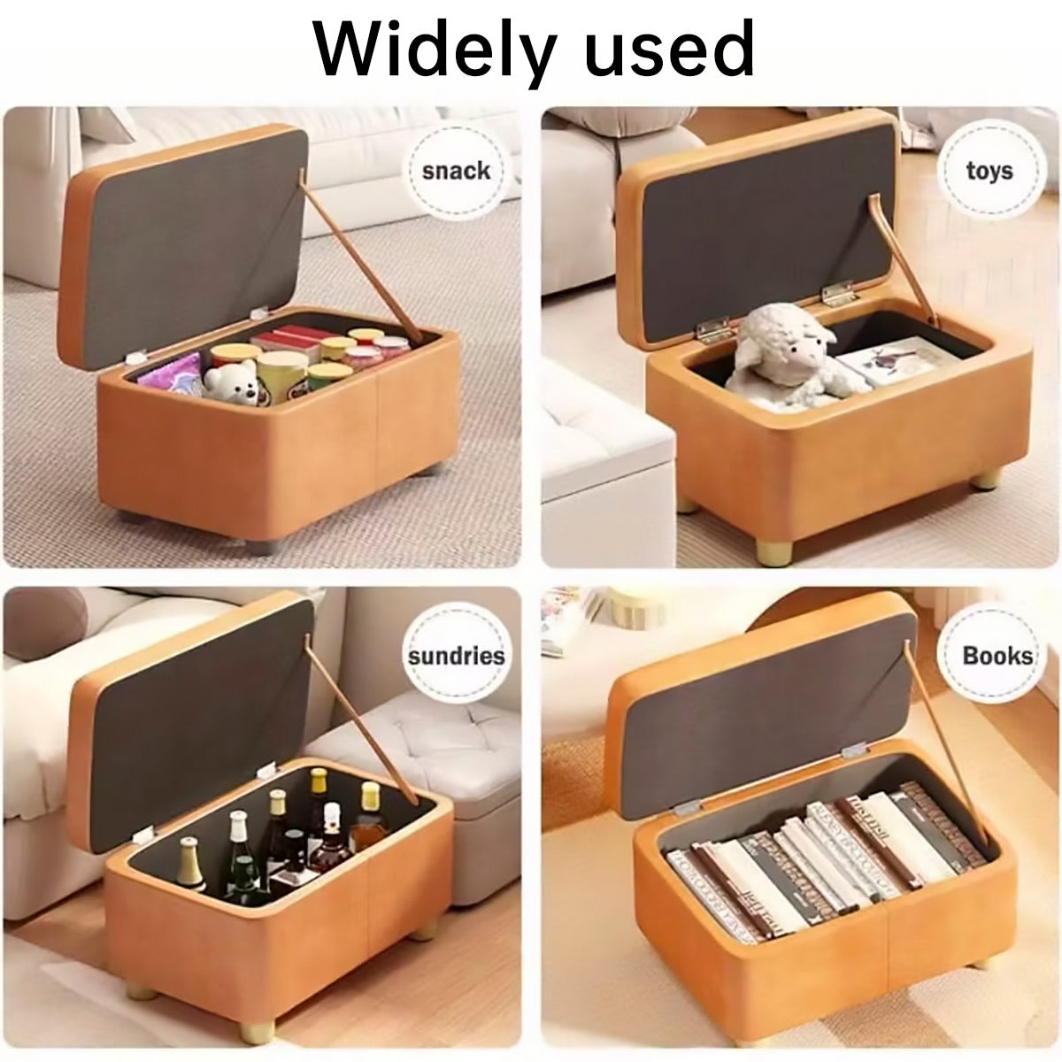 Fabric Storage Stool Two Colours Organiser | StorageOZ