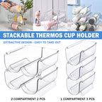Clear Cup Storage Racks Two Layouts Rack | StorageOZ