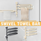 3 Arm Rotating Towel Rack Two Colours Set | StorageOZ