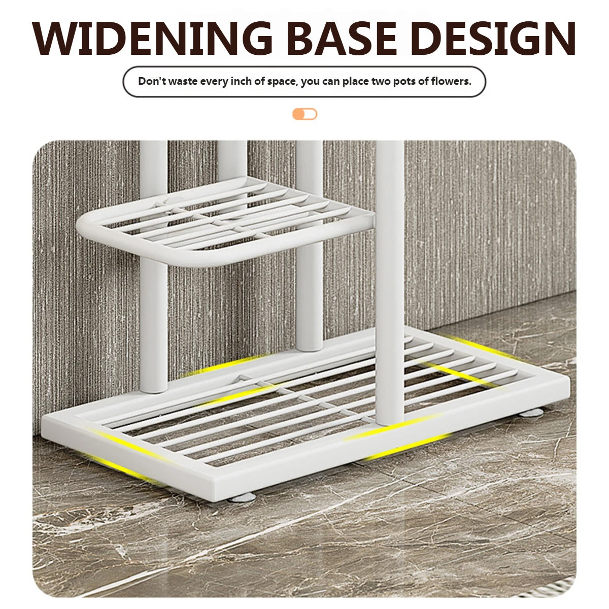7 Tier Metal Plant Stand Two Colours Set | StorageOZ