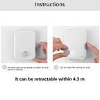 Retractable Wall Clothesline 4.3m Two Colours | StorageOZ