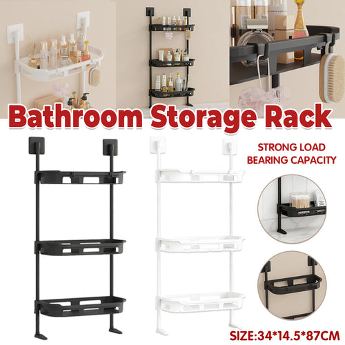 3 Tier Bathroom Wall Rack Two Colours Set | StorageOZ