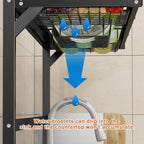 Over Sink Drain Rack Two Lengths Organiser | StorageOZ
