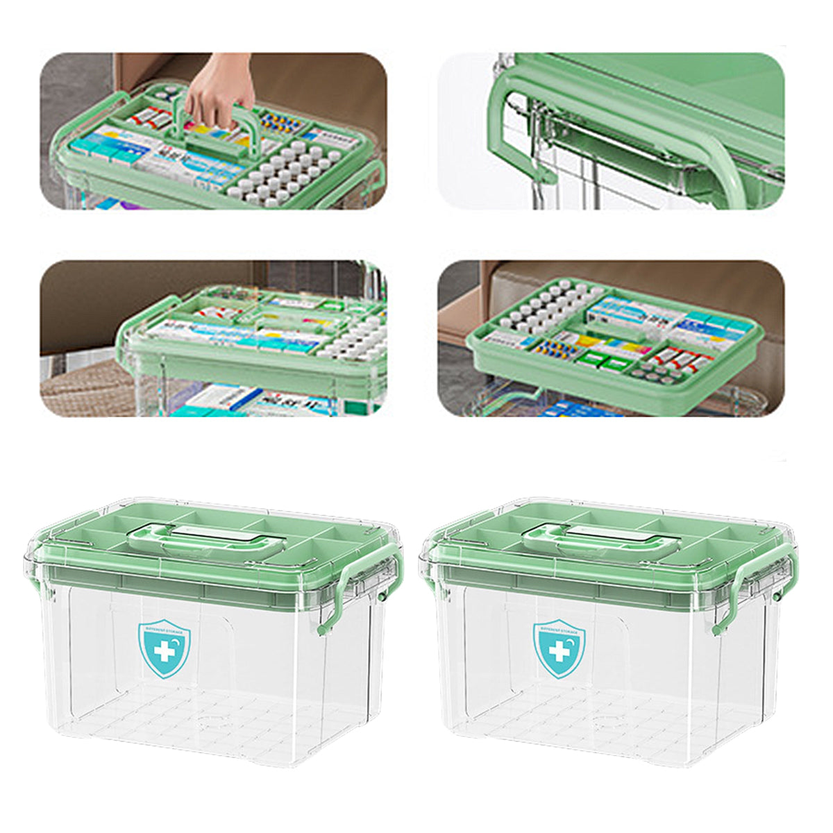 Medicine Boxes Several Colours Home Organiser | StorageOZ