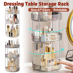 3 Tier Rotating Clear Rack Two Colours Set | StorageOZ
