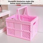 Foldable Plastic Storage Basket Four Colours | StorageOZ