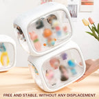 Capsule Display Storage Box Two Whites Set | StorageOZ