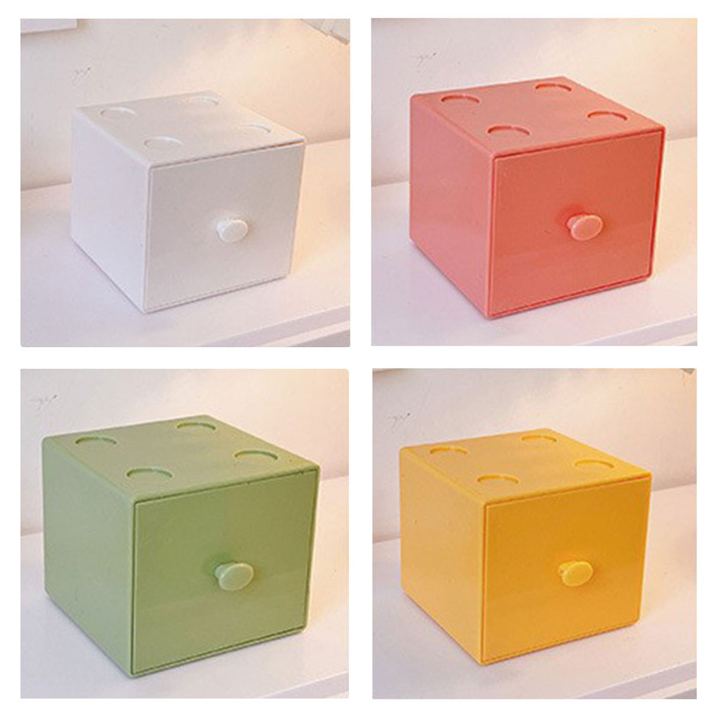 2 Pcs Stackable Mini Drawers Four Colours | StorageOZ