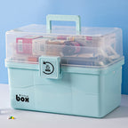 Multi Layer Medicine Box Three Colours Set | StorageOZ