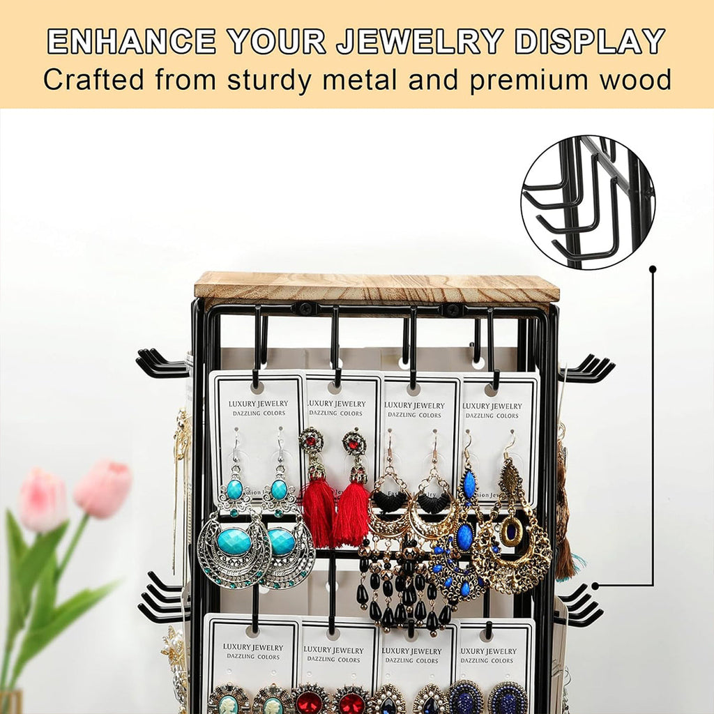 Rotating Earring Display Stand Three Colours | StorageOZ